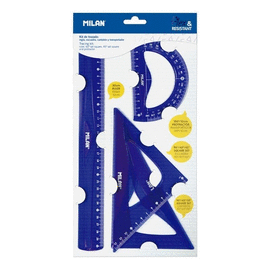 KIT REGLAS FLEX & RESISTANT AZUL