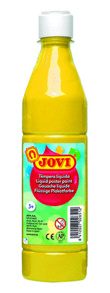 TEMPERA LIQUIDA JOVI 500CC AMARILLO