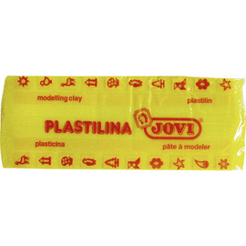 PLASTILINA, COLOR AMARILLO CLARO 150GR JOVI