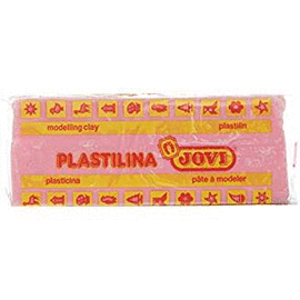PLASTILINA, COLOR ROSA 150GR JOVI