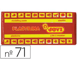 PLASTILINA, COLOR MARR�N 150GR JOVI