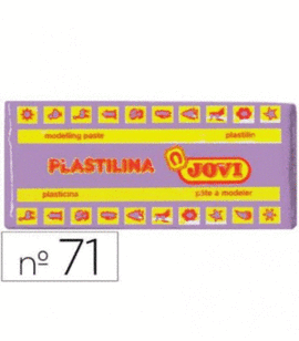PLASTILINA, COLOR LILA 150GR JOVI