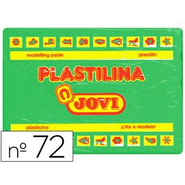 PLASTILINA, COLOR VERDE CLARO 350GR JOVI