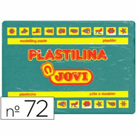 PLASTILINA, COLOR VERDE OSCURO 350GR JOVI