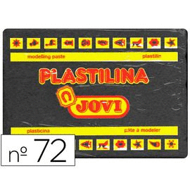 PLASTILINA, COLOR NEGRO 350GR JOVI