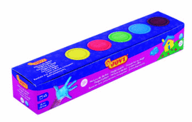 PINTURA DEDOS JOVI 540 35ML 5/C SURTIDOS