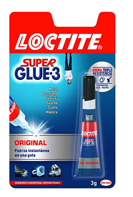 LOCTITE SUPER GLUE 3 PEGAMENTO ADHESIVO UNIVERSAL (3 GR)