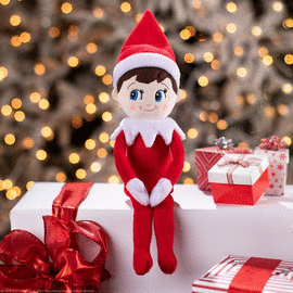 THE ELF ON THE SHELF. PELUCHE PLUSHEE PAL ELFO NI�O