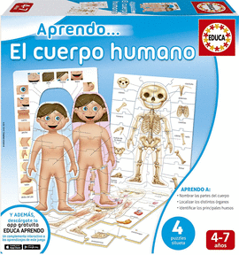 JUEGO EDUCA APRENDO EL CUERPO HUMANO