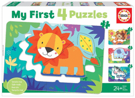 PUZZLE EDUCA PROGRESIVO ANIMALES DE LA SELVA MY FIRST PUZZLE