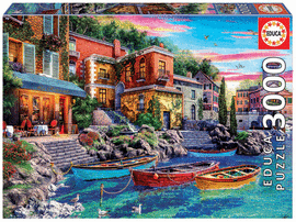 PUZZLE 3000 * PUESTA DE SOL EN COMO