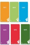 LIBRETA 4� CUADRICULA 6X6 48H 90G TAPA PLASTICO FLEXIPAC