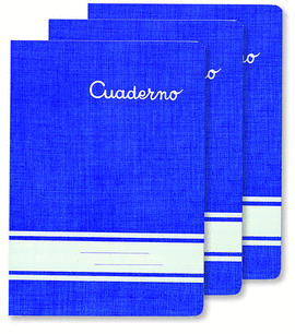 LIBRETA 4� 30H 60GR PAUTA 2.5MM COLORES SURTIDOS