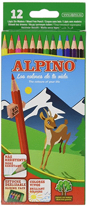 LPICES ALPINO CAJA DE 12 PINTURAS