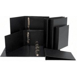CARPETA 4� 2 ANILLAS MIXTAS 40MM NEGRO