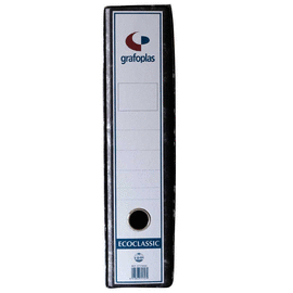 ARCHIVADOR F� JASPEADO NEGRO ECOCLASIC. GRAFOPLAS
