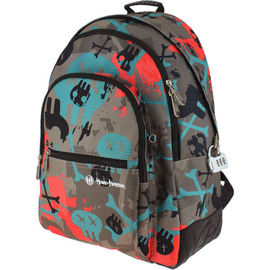MOCHILA 42CM HANS SKATE. GRAFOPLAS