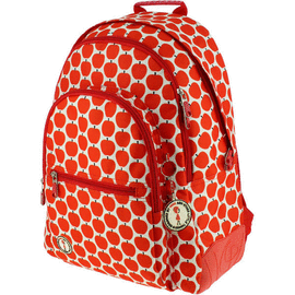 MOCHILA 42CM NINA MANZANAS. GRAFOPLAS