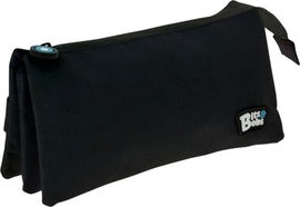 PORTATODO TRIPLE PLANO BITS & BOBS NEGRO 24,5X12X14