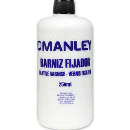 BARNIZ FIJADOR PASTA BLANCA MANLEY BOTE PLASTICO REF 250