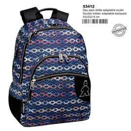 MOCHILA ADAPTABLE A CARRO 43CM CAMPRO DELTA. PERONA