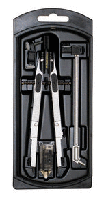 COMPAS AJUSTE RAPIDO CON ADAPTADOR FABER BIGOTERA MOD. 17 48 16. FABER CASTELL