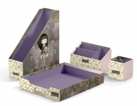 ANEKKE COZY - ORGANIZADOR 4 PIEZAS SOBREMESA, 100 X 300 X 255 MM. MIQUEL RIUS