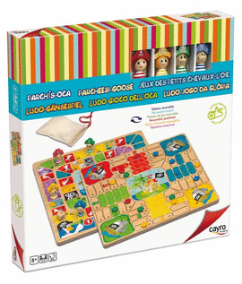 TABLERO MADERA PARCHIS OCA INFANTIL