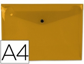 SOBRE VELCRO TAMA�O F� A4 AMARILLO. CARCHIVO