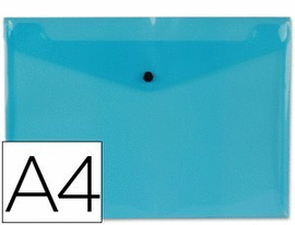 SOBRE VELCRO TAMA�O F� A4 AZUL. CARCHIVO