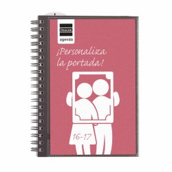 AGENDA ESCOLAR 8� PERSONALIZABLE SEMANA VISTA 16-17