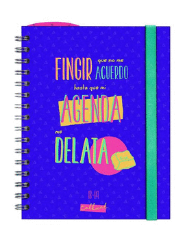 AGENDA TALKUAL 1/4 SEMANA VISTA 2018-2019 MORADO. FINOCAM