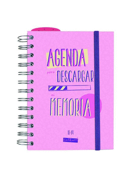 AGENDA ESCOLAR TALKUAL 1/8 1 D�A P�GINA 2018-2019 ROSA