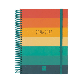 AGENDA ESCOLAR DIVA CUARTO DIA PAGINA 26-27 COLORS FINOCAM
