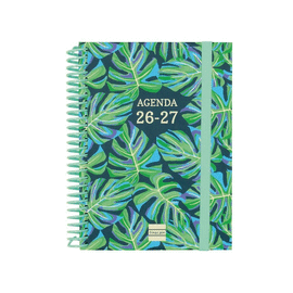 AGENDA ESCOLAR DIVA OCTAVO SEMANA VISTA HORIZONTAL 26-27 SELVA FINOCAM