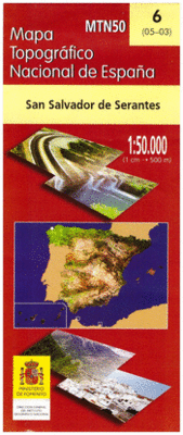 SAN SALVADOR DE SERANTES 1:50.000 COVAS SANTA COMBA COMARCA FERROL