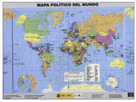 PUZLE MAGN�TICO MAPA POL�TICO DEL MUNDO