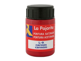 PINTURA PAJARITA 35ML CARMIN