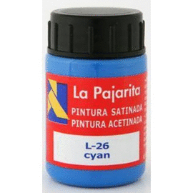 PINTURA PAJARITA 35ML CYAN