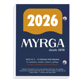TACO N� 3 MYRGA 2026