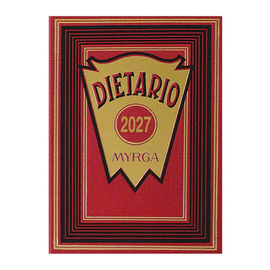 DIETARIO 2027 CUARTO ROJO 4� MYRGA