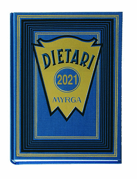 DIETARIO MYRGA 2022 AZUL 15,5 X 22 CM REF.2111AZ