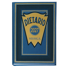 DIETARIO 2027 OCTAVO AZUL MYRGA