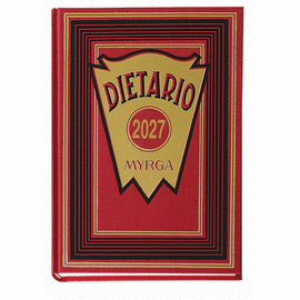 DIETARIO 2027 OCTAVO ROJO MYRGA