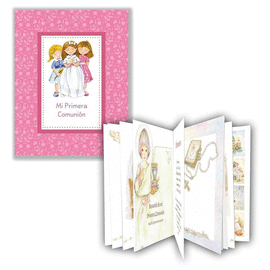 LIBRO COMUNION ELEGANCE ROSA 21520 EDICROMO