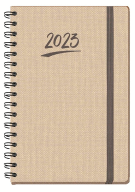AGENDA 2023 NATURE TIERRA PAGINA POR DIA 14,5 X 21 REF. 3007TI