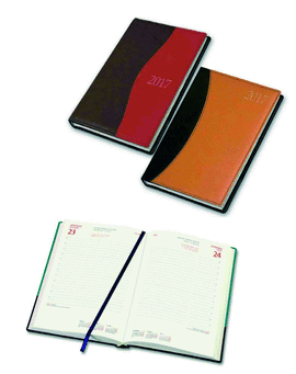 AGENDA 2018 ARANJUEZ ROJO-AZUL D�A P�GINA 24 X 16 CM