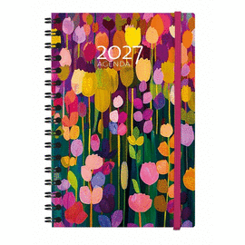 AGENDA ANUAL 2027 TEXTURE DIA PAGINA WIREO TD TULIPANE