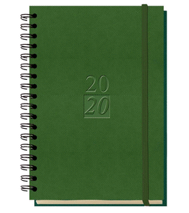 AGENDA 2021 DA PGINA MYRGA LAREDO VERDE 16,5X24CM REF.3157VE