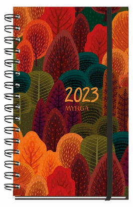 AGENDA 2023 LIEBANA COLORS OTO�O SEMANA VISTA 7,5 X 13,5